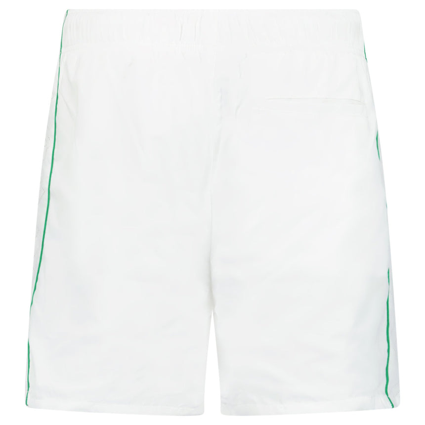 Casablanca Laser Detail Track Shorts in White - Boinclo - Outlet Sale Under Retail