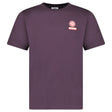 Casablanca Logo Patch Jersey T-Shirt in Aubergine - Boinclo - Outlet Sale Under Retail