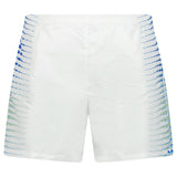 Casablanca Logo-Patch Swim Shorts in White - Boinclo - Outlet Sale Under Retail