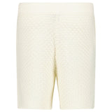 Casablanca Logo Textured Cotton-Blend Shorts in Light Beige - Boinclo - Outlet Sale Under Retail