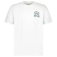 Casablanca "Looking at the Beauty of the World" Printed T-Shirt in White - Boinclo - Outlet Sale Under Retail