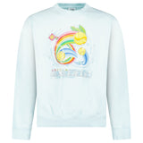 Casablanca Manga Tennis Ball Sweatshirt in Light Blue - Boinclo - Outlet Sale Under Retail