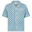 Casablanca Monogram Towelling Set in Turquoise Green - Boinclo - Outlet Sale Under Retail