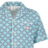 Casablanca Monogram Towelling Set in Turquoise Green - Boinclo - Outlet Sale Under Retail