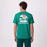 Casablanca Montagne Ondulée Short Sleeve T-Shirt in Green - Boinclo - Outlet Sale Under Retail