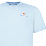 Casablanca Montagne Patch T-Shirt in Light Blue - Boinclo - Outlet Sale Under Retail
