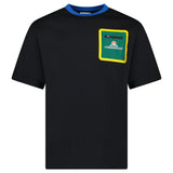 Casablanca Montagne Short Sleeve T-Shirt in Black - Boinclo - Outlet Sale Under Retail