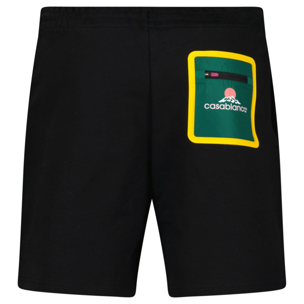 Casablanca Montagne Sweatshorts in Black - Boinclo - Outlet Sale Under Retail