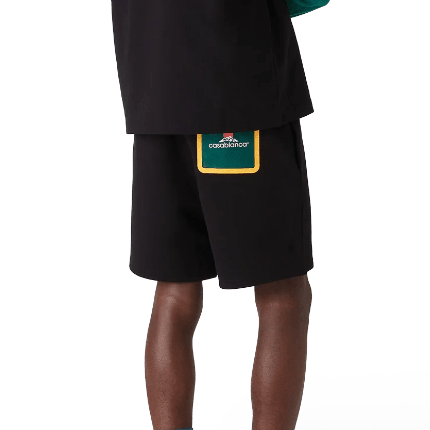 Casablanca Montagne Sweatshorts in Black - Boinclo - Outlet Sale Under Retail