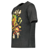 Casablanca “Music For The People” Printed T-Shirt in Black - Boinclo - Outlet Sale Under Retail