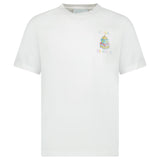 Casablanca ‘Objets En Vrac’ Organic Cotton T-Shirt in White - Boinclo - Outlet Sale Under Retail