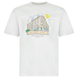 Casablanca Paris Store Printed T-Shirt in White - Boinclo - Outlet Sale Under Retail