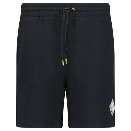 Casablanca Pearl & Diamond Logo Sweatshorts in Black - Boinclo - Outlet Sale Under Retail