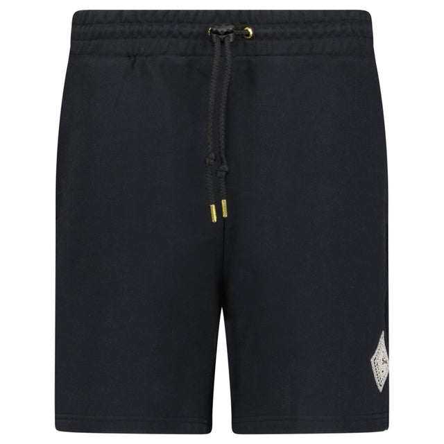 Casablanca Pearl & Diamond Logo Sweatshorts in Black - Boinclo - Outlet Sale Under Retail