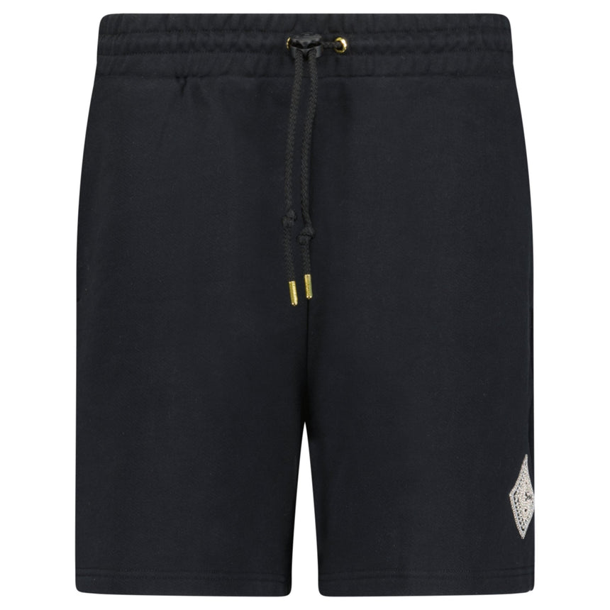 Casablanca Pearl & Diamond Logo Sweatshorts in Black - Boinclo - Outlet Sale Under Retail