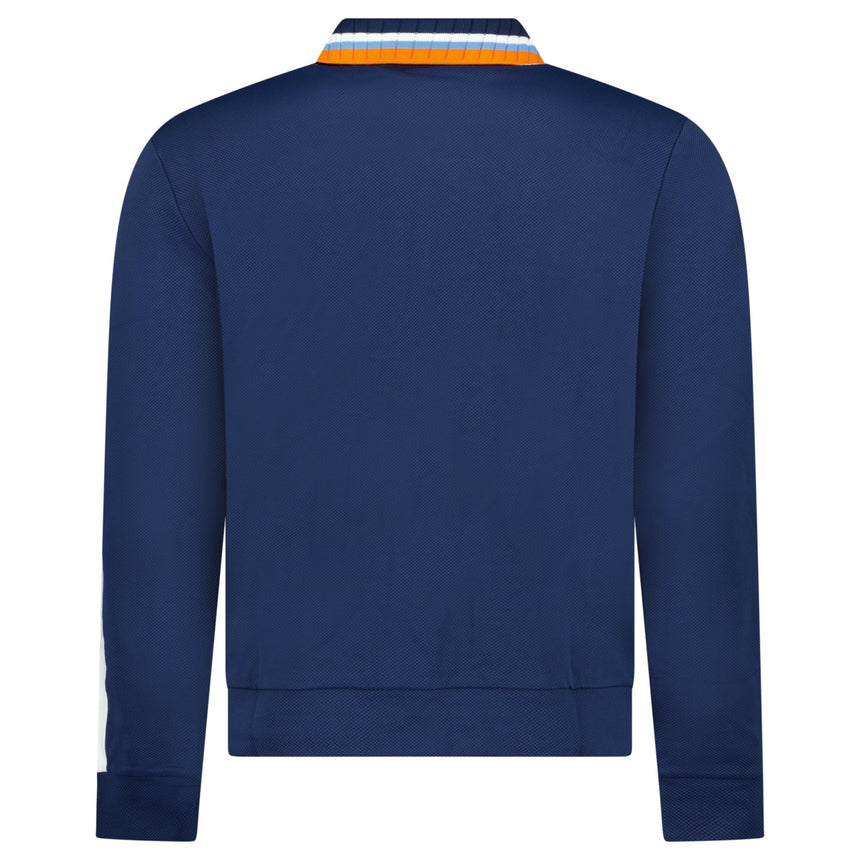 Casablanca Pique Track Jacket in Navy - Boinclo - Outlet Sale Under Retail