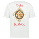 Casablanca 'Plafond Orné de Musique' Graphic-Print T-Shirt in White - Boinclo - Outlet Sale Under Retail