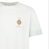 Casablanca 'Plafond Orné de Musique' Graphic-Print T-Shirt in White - Boinclo - Outlet Sale Under Retail