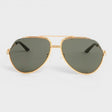 Casablanca Stainless Steel Aviator Sunglasses gold - Boinclo - Outlet Sale Under Retail