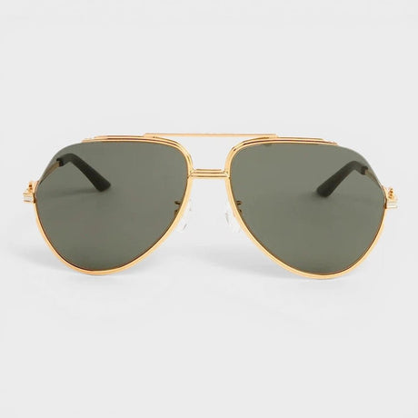 Casablanca Stainless Steel Aviator Sunglasses gold - Boinclo - Outlet Sale Under Retail