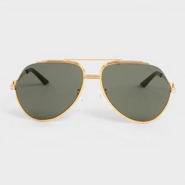Casablanca Stainless Steel Aviator Sunglasses gold - Boinclo - Outlet Sale Under Retail