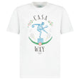 Casablanca Statue en Marbre Printed T-Shirt in White - Boinclo - Outlet Sale Under Retail