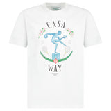 Casablanca Statue en Marbre Printed T-Shirt in White - Boinclo - Outlet Sale Under Retail