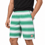 Casablanca Striped Jacquard Track Shorts in White/Green - Boinclo - Outlet Sale Under Retail