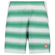 Casablanca Striped Jacquard Track Shorts in White/Green - Boinclo - Outlet Sale Under Retail