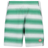 Casablanca Striped Jacquard Track Shorts in White/Green - Boinclo - Outlet Sale Under Retail