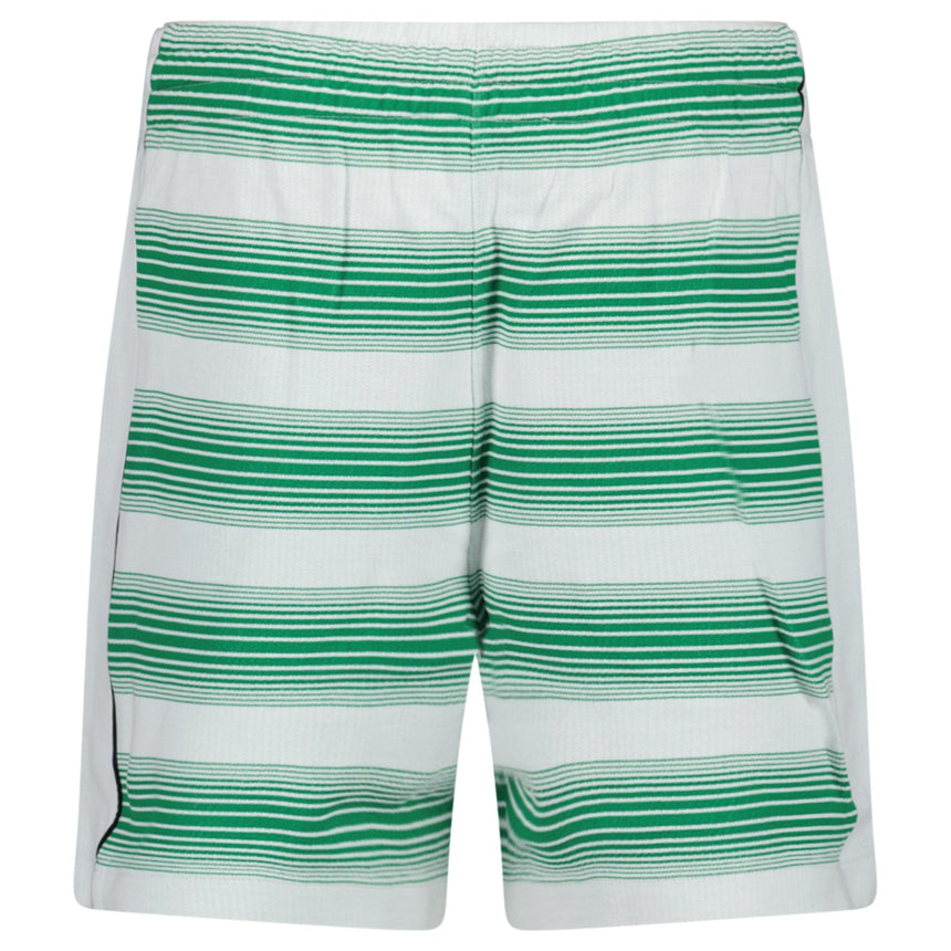 Casablanca Striped Jacquard Track Shorts in White/Green - Boinclo - Outlet Sale Under Retail