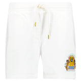 Casablanca Studio De Musiques Sweat Shorts in White - Boinclo - Outlet Sale Under Retail