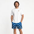 Casablanca T & Swim Short Summer Set in Navy/White - Boinclo - Outlet Sale Under Retail