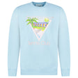 Casablanca ‘Tennis Club’ Graphic Sweatshirt in Baby Blue - Boinclo - Outlet Sale Under Retail