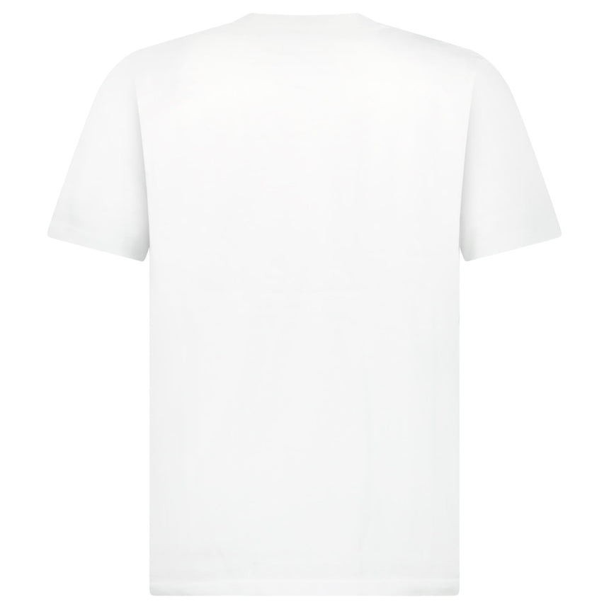 Casablanca Tennis Club Icon Pastelle Printed T-Shirt in White - Boinclo - Outlet Sale Under Retail