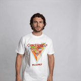 Casablanca Tennis Club Icon Short Sleeve T‑Shirt in White - Boinclo - Outlet Sale Under Retail