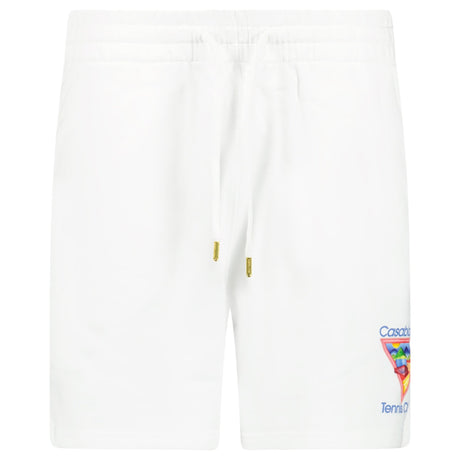 Casablanca Tennis Club Icon Sweatshorts in Off-White - Boinclo - Outlet Sale Under Retail