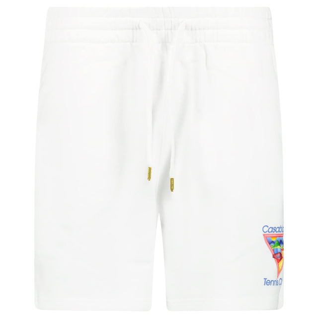 Casablanca Tennis Club Icon Sweatshorts in Off-White - Boinclo - Outlet Sale Under Retail
