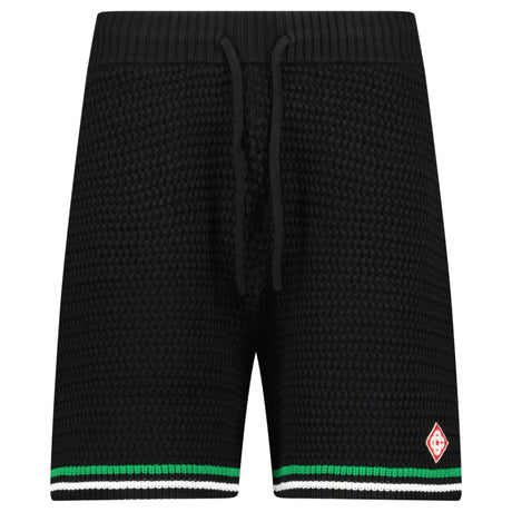 Casablanca Tennis Crochet Shorts in Black - Boinclo - Outlet Sale Under Retail