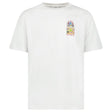 Casablanca Tennis Landscape Short Sleeve T-Shirt in White - Boinclo - Outlet Sale Under Retail