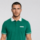 Casablanca Textured Polo Shirt Evergreen - Boinclo - Outlet Sale Under Retail