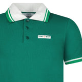 Casablanca Textured Polo Shirt Evergreen - Boinclo - Outlet Sale Under Retail