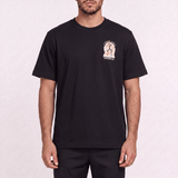 Casablanca 'The Essential Experience' Print Short-Sleeve T-Shirt in Black - Boinclo - Outlet Sale Under Retail