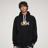 Casablanca 'The Fish Puff' Print Hooded Sweatshirt Black - Boinclo - Outlet Sale Under Retail