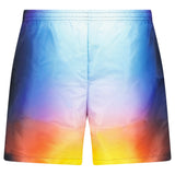 Casablanca Tie Dye Swim Shorts in Gradient Multicolour - Boinclo - Outlet Sale Under Retail