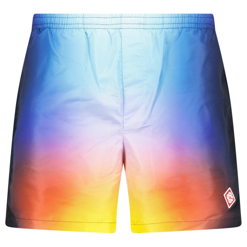 Casablanca Tie Dye Swim Shorts in Gradient Multicolour - Boinclo - Outlet Sale Under Retail