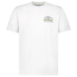 Casablanca Vue de Damas Printed T-Shirt in White - Boinclo - Outlet Sale Under Retail