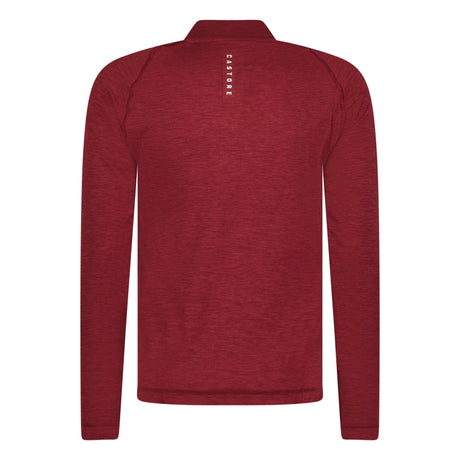 Castore Seamless Long Sleeve Golf Mock Neck Cabernet Red - Boinclo - Outlet Sale Under Retail