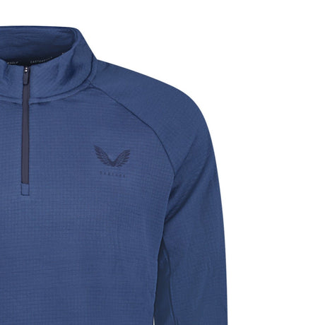Castore Soft Shell Tech Golf Half Zip Oceana Blue - Boinclo - Outlet Sale Under Retail