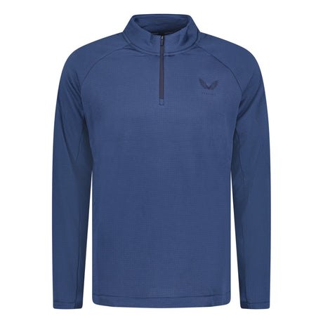 Castore Soft Shell Tech Golf Half Zip Oceana Blue - Boinclo - Outlet Sale Under Retail